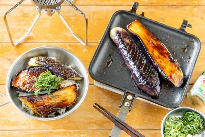 焼きナスのかば焼き