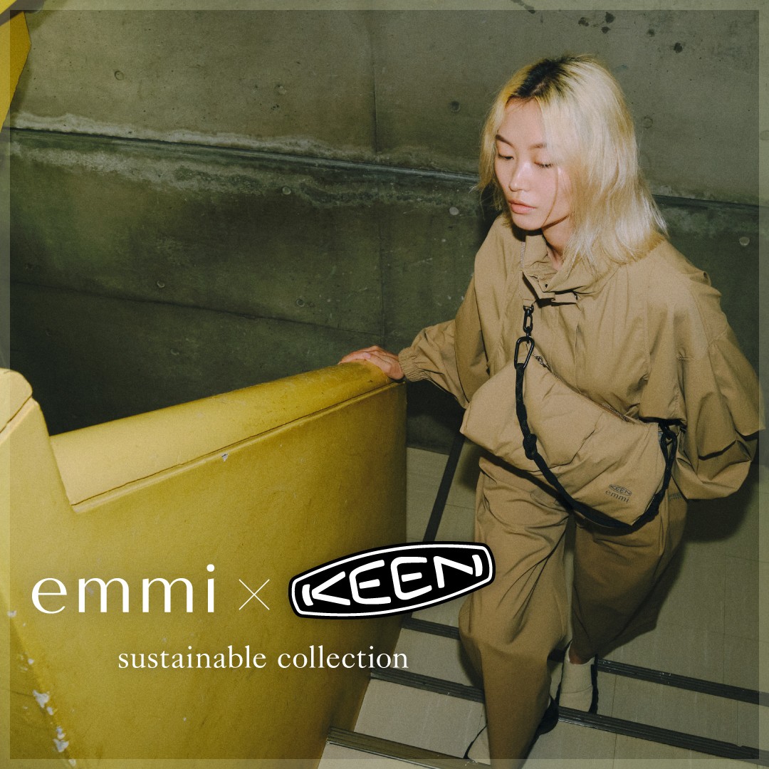 emmi✕キーンのコラボだからこそ誕生できた!サステナブルなアパレルアイテム3選