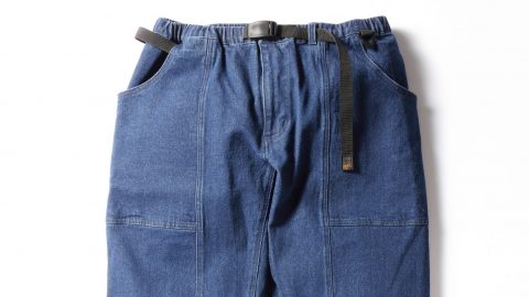 ロックスの最新キャンプパンツはココが違う！ギアは外付け、ワイドフォルムでインディゴブルー