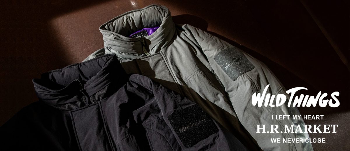 WILD THINGSとハリランの初コラボは…別注ショート モンスターパーカだ