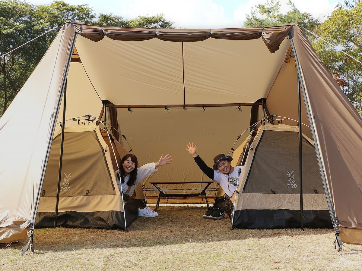 DODのヨンヨンベースの特徴は？ソロ・デュオキャンプで活躍の