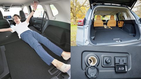 エクストレイルは車中泊も楽しめる電動SUV！フルフラット＆電源付きラゲッジで快適