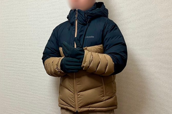 寒さ対策をした服装