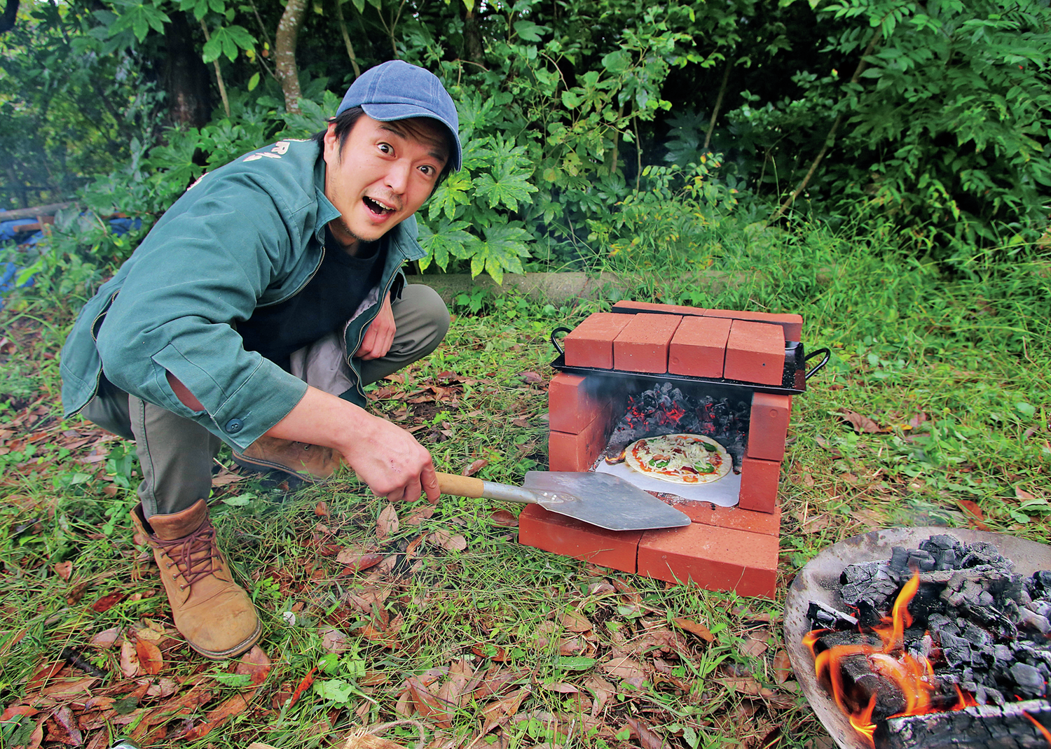 SDGs的ピザの完成!野菜くずを活用した「おせちピザ作り」に挑戦してみた