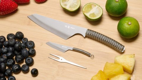 人気ナイフ「銀閃花（ぎんせんか）」に3つの仲間が加わった！軽くて錆びずによく切れて、３つでわずか88g