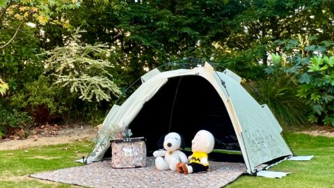 激かわ！ロゴスから「PEANUTS」誕生75周年記念の“スヌーピー”キャンプグッズが出た～っ