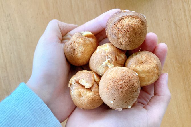 手作りベビーカステラ