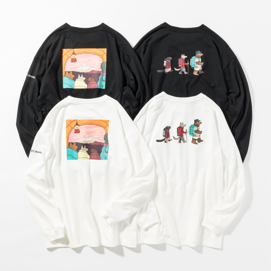 長袖のプリントTシャツ4枚