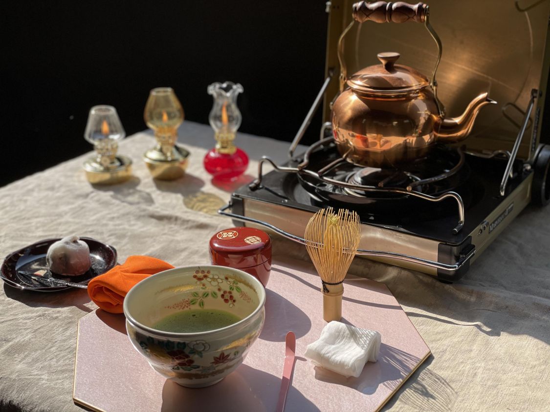 お茶をたてるグッズ