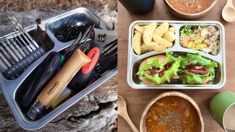 ビーパル4月号の付録「シエラデザインズ特製キャンプ“ランチ”プレート」を編集が使うとこうなる！（前編）