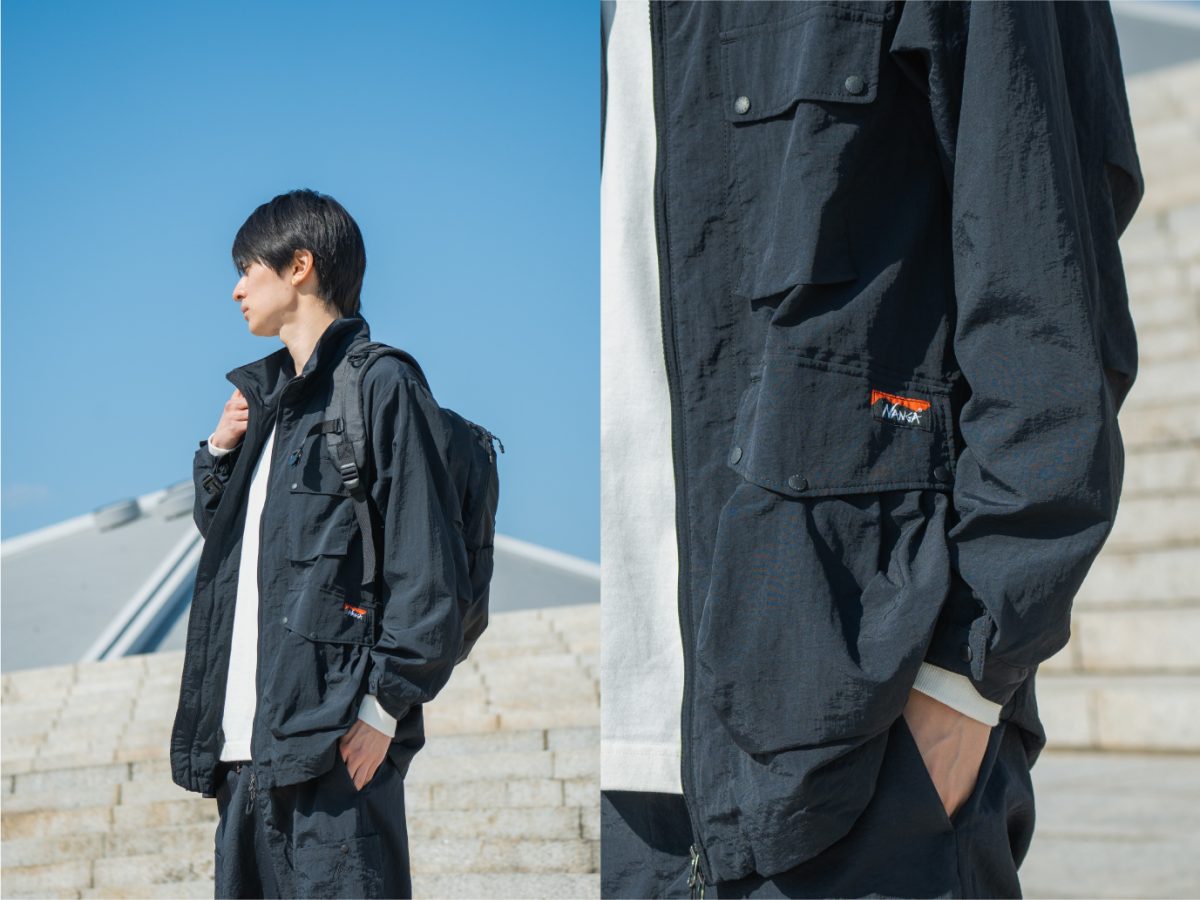 「NYLON TUSSER MOUNTAIN BLOUSON(MEN)」¥25,300