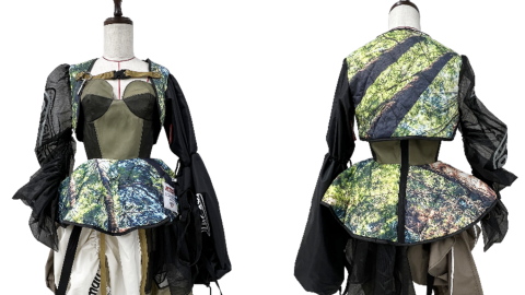 コールマンのキャンプ用品を服にアップサイクル！東京服飾専門学校が手がけるプロジェクトとは？