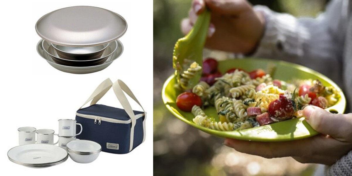キャンプにおすすめの食器セット5選|軽くて頑丈でかさばらない!環境に優しい食器セット