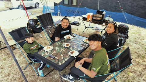 フィリピン出身・料理人のパパはキャンプ道具にも驚きのこだわりが！栃木県のキャンプ場でファミリーを直撃