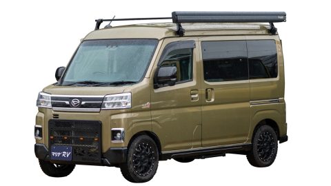 装備充実！マリナ’RVの軽キャンパー「キャビン２ミニ ハイドアウト」なら、すぐに旅へ行けるのだ