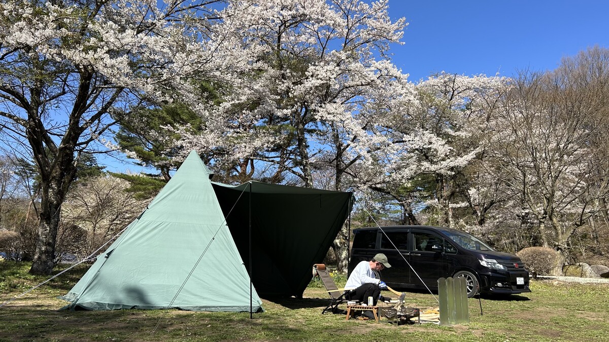 満開の桜を満喫！お花見が楽しめるキャンプ場10選