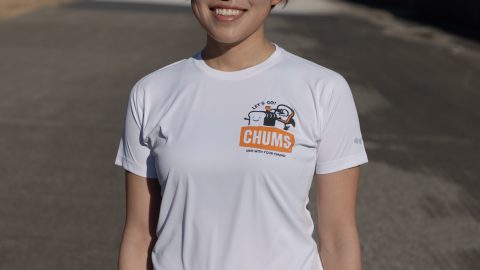 「CHUMS RUNNING」から三津家貴也&ウルトラランナーみゃこのコラボアイテムが登場！