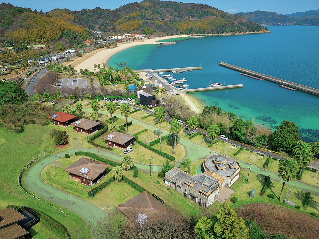 海が見えるキャンプ場