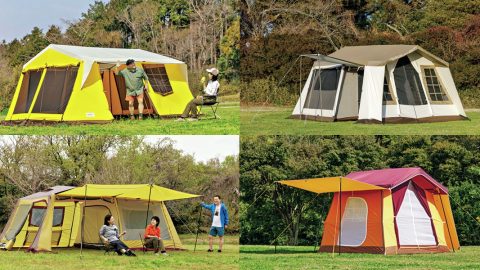 写真映えバツグンのロッジ型テントおすすめ7選！2ルームなどの人気モデルを紹介