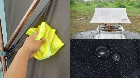 雨キャンプの必需品をチェック！設営＆撤収のコツも解説
