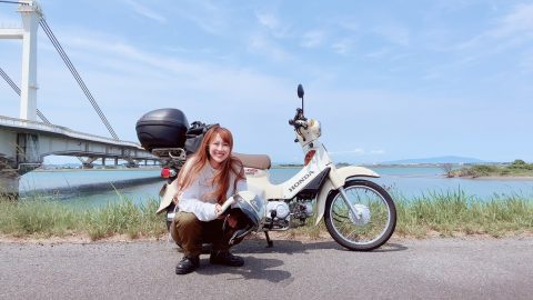 東九フェリーに乗って愛車と徳島港へ【39歳女芸人・橋爪ヨウコのスーパーカブ110の旅VOL.4】