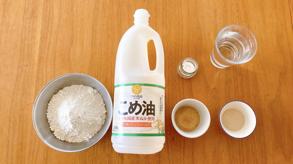 パン作りの材料