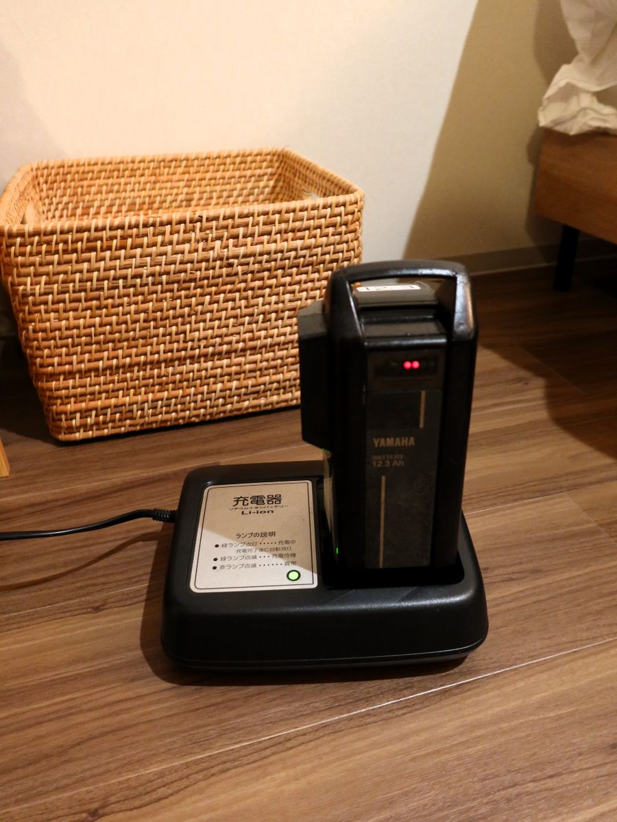 充電器もレンタル