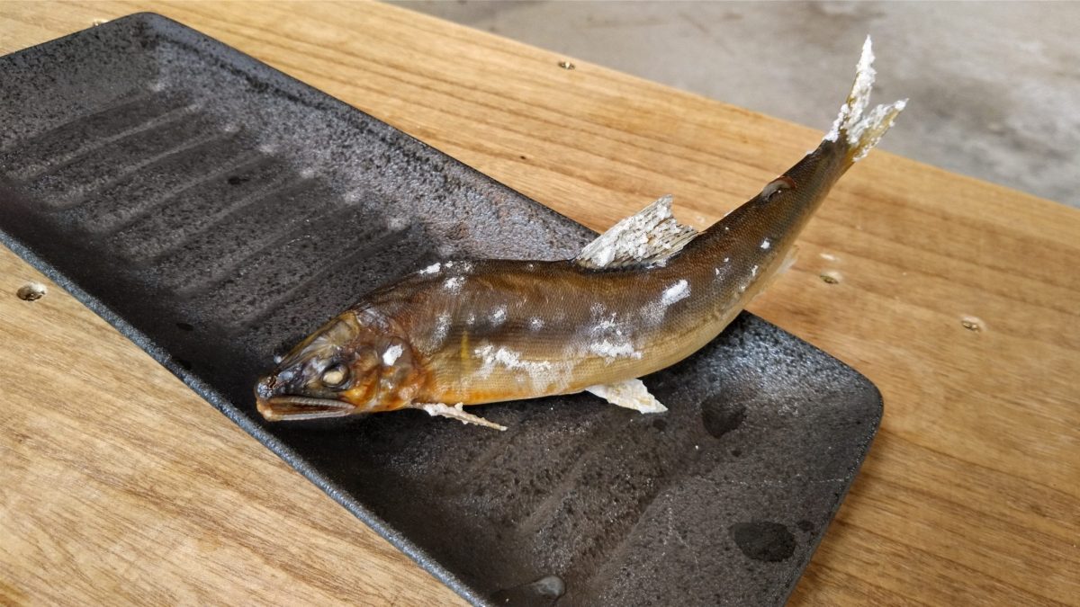 アユの塩焼き