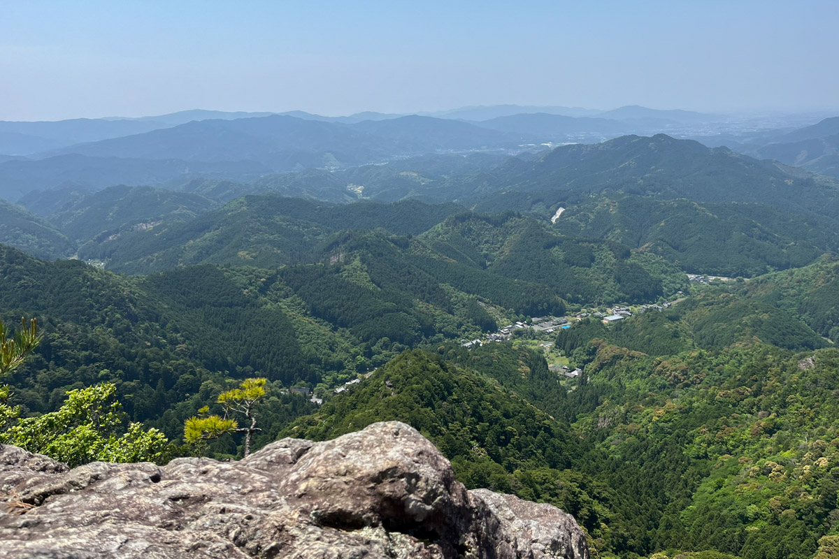 奥の院からの眺望
