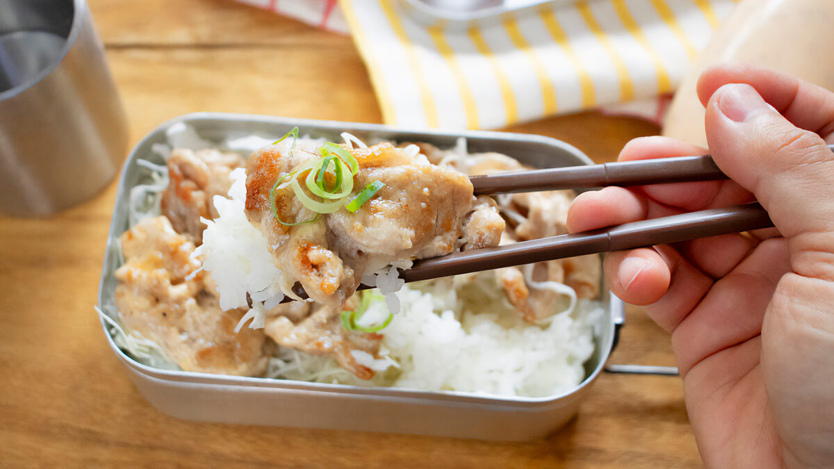 「ホリネーズ辛口」で作る豚マヨ丼