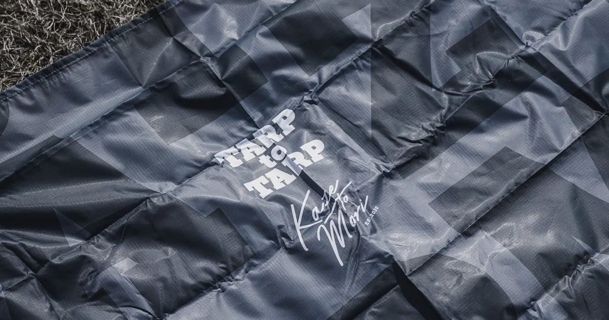 バーベキュー・調理用品 KAZETOMORI MAT TARP to TARP GLOW_PLATE (TARPtoTARP ver.)
