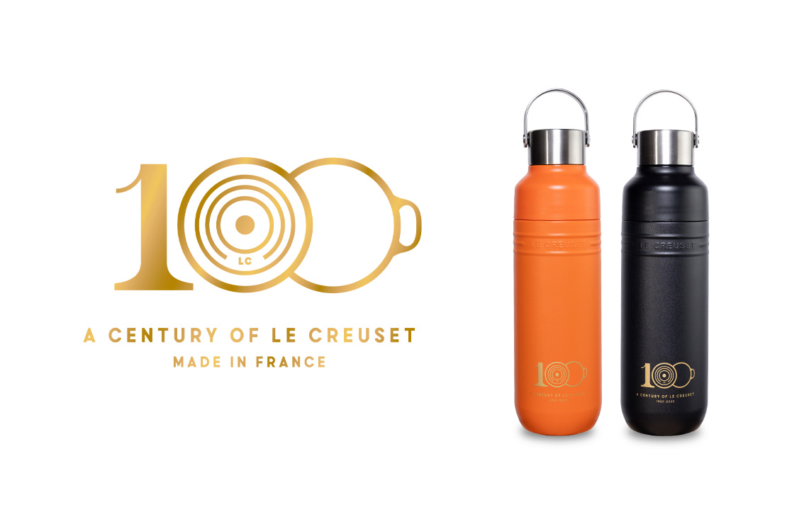 ル・クルーゼから創業100周年記念ロゴ入りの日本限定ボトルが登場!カラーは2種類