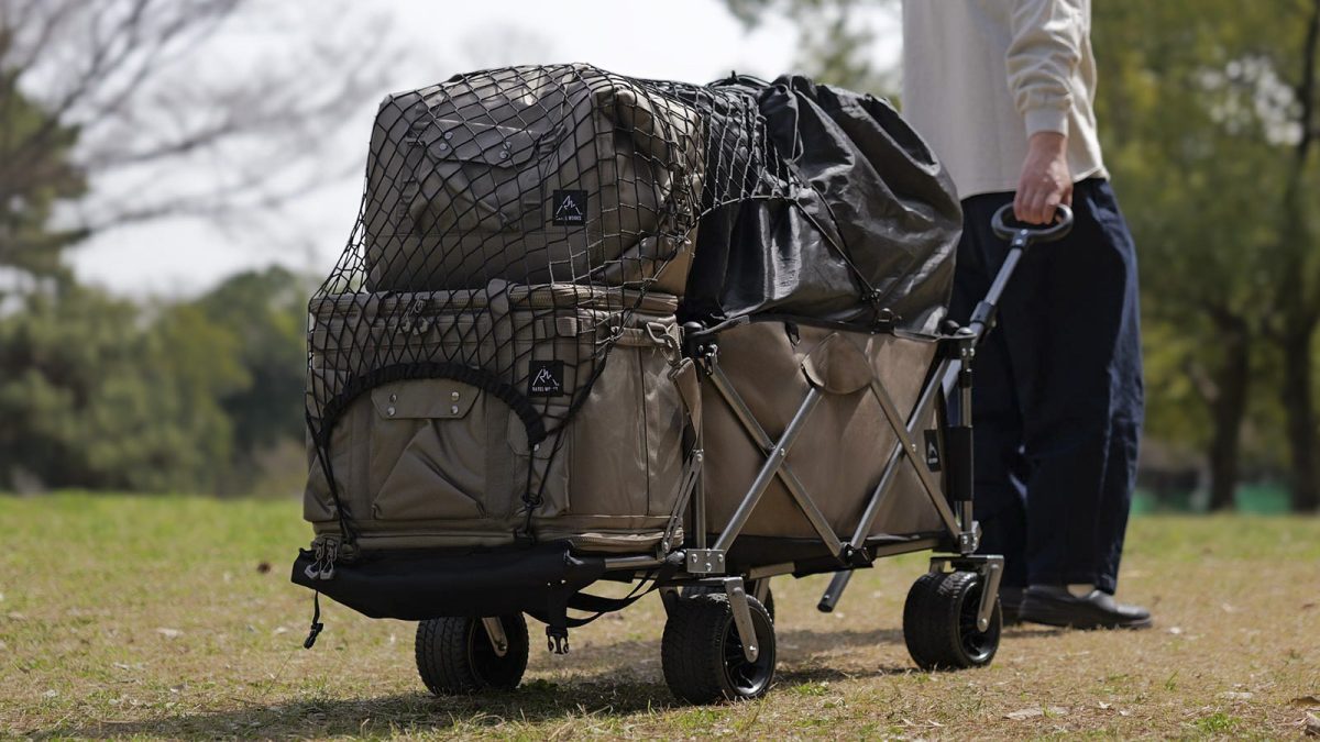 荷物が多い人全員集合!3つのギミックが加わったラーテルワークスの新作ワゴンをチェック