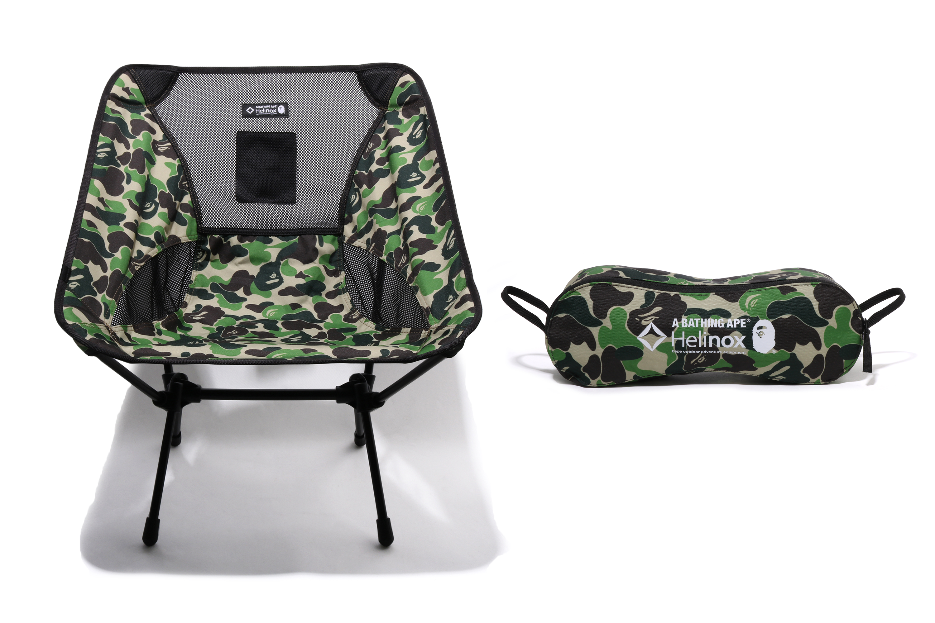 ヘリノックスが伝説のストリートファッションブランド「A BATHING APE