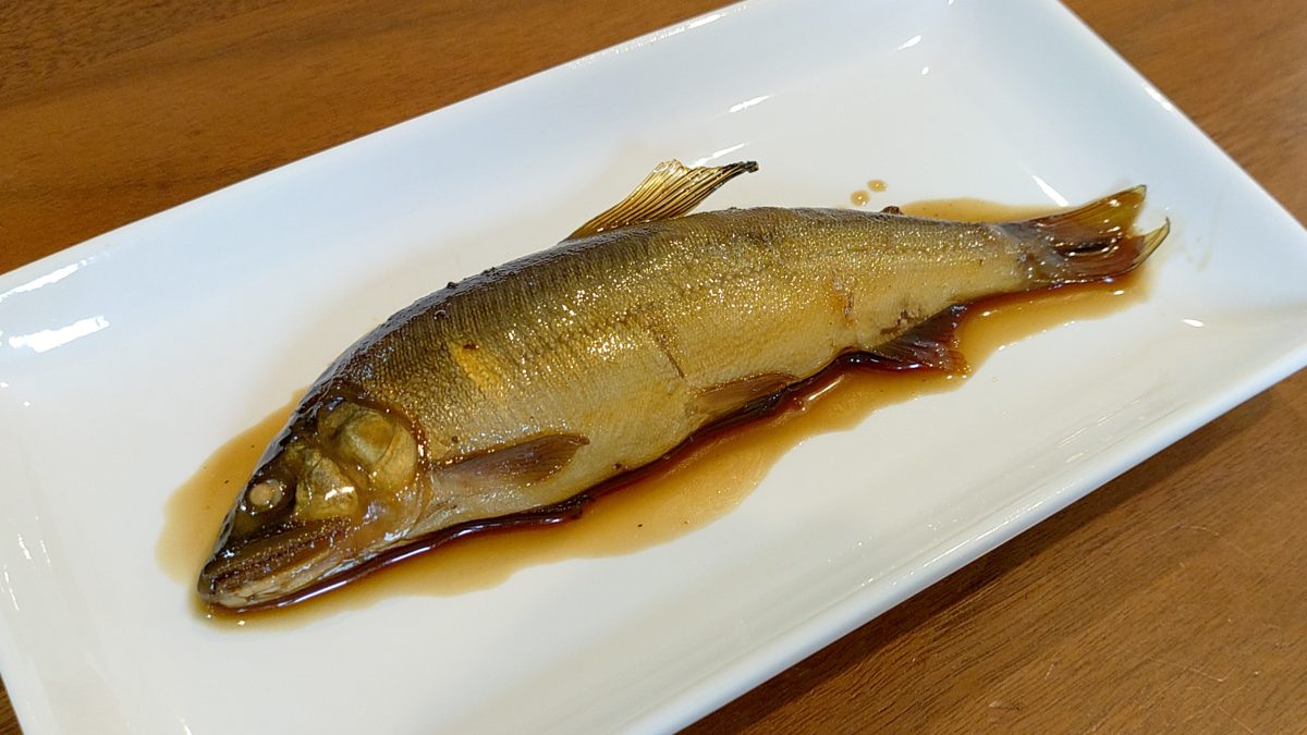 鮎の甘露煮