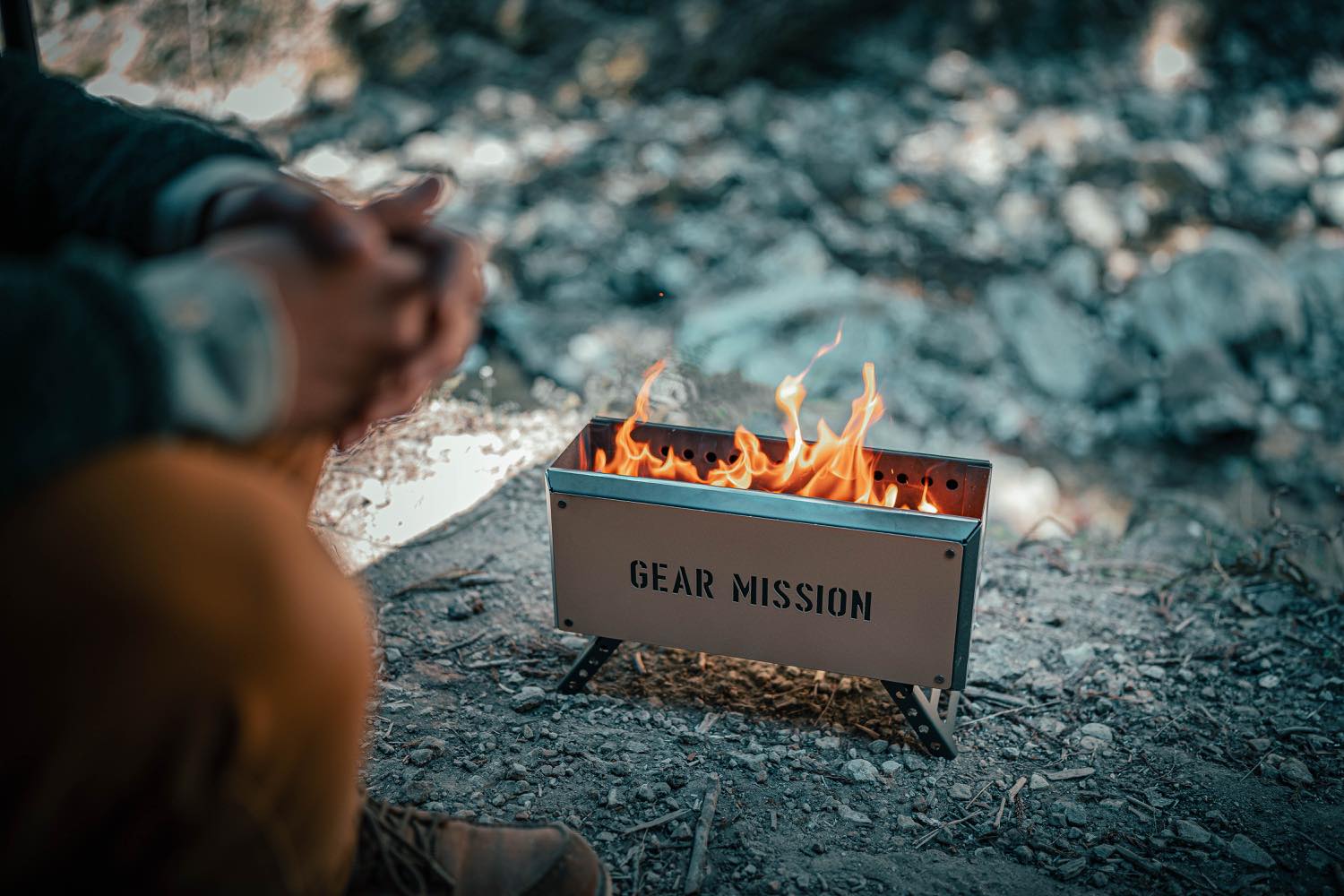 GEAR MISSION（ギアミッション）／BF-GM1　二次燃焼焚き火台