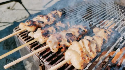 キャンプで最高の「焼き鳥」を焼くコツを伝授！仕込み方法や美味しいタレのレシピも