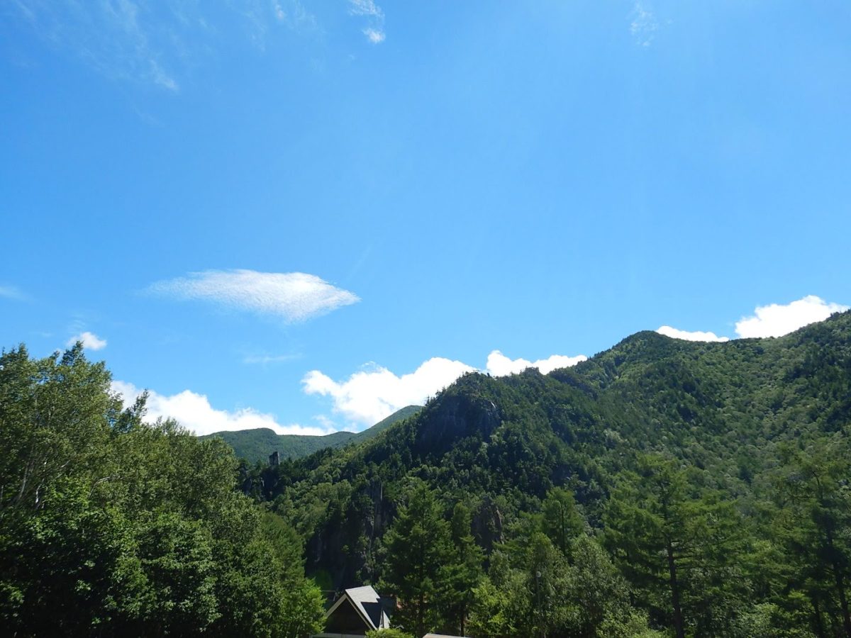 キャンプ場と自然