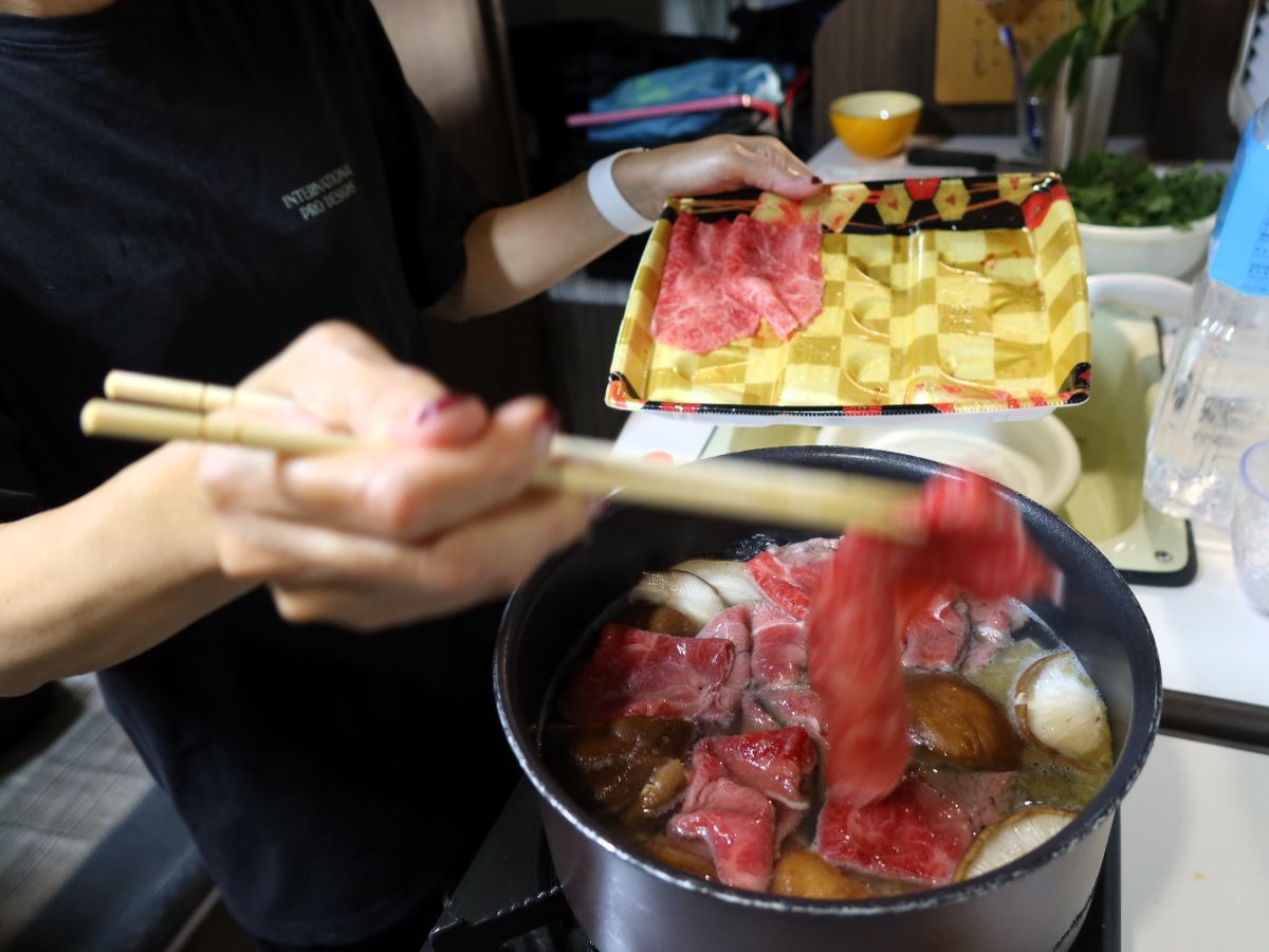 山形牛のしゃぶしゃぶ