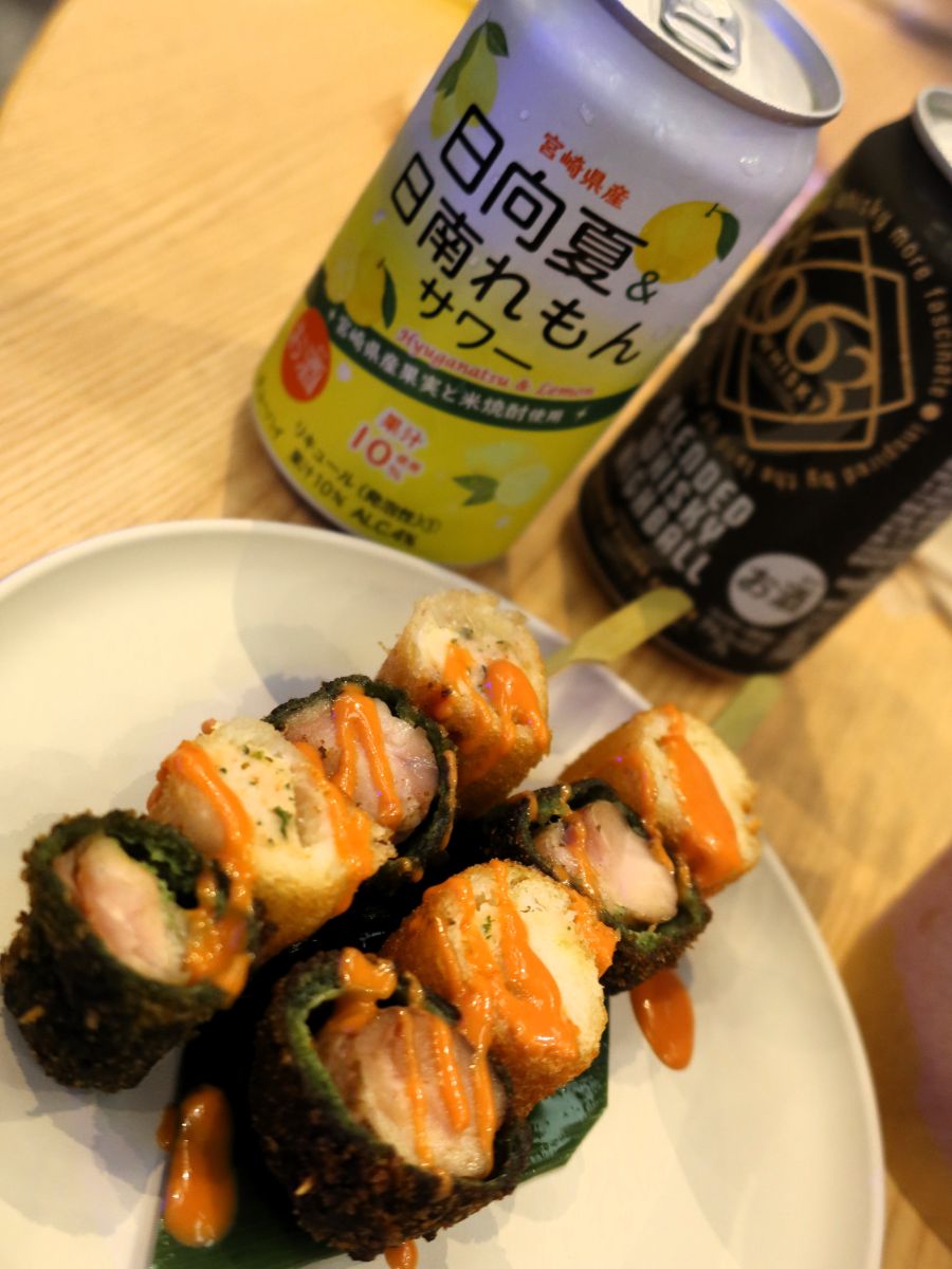 【長崎県】ハトシとチキンのロール串