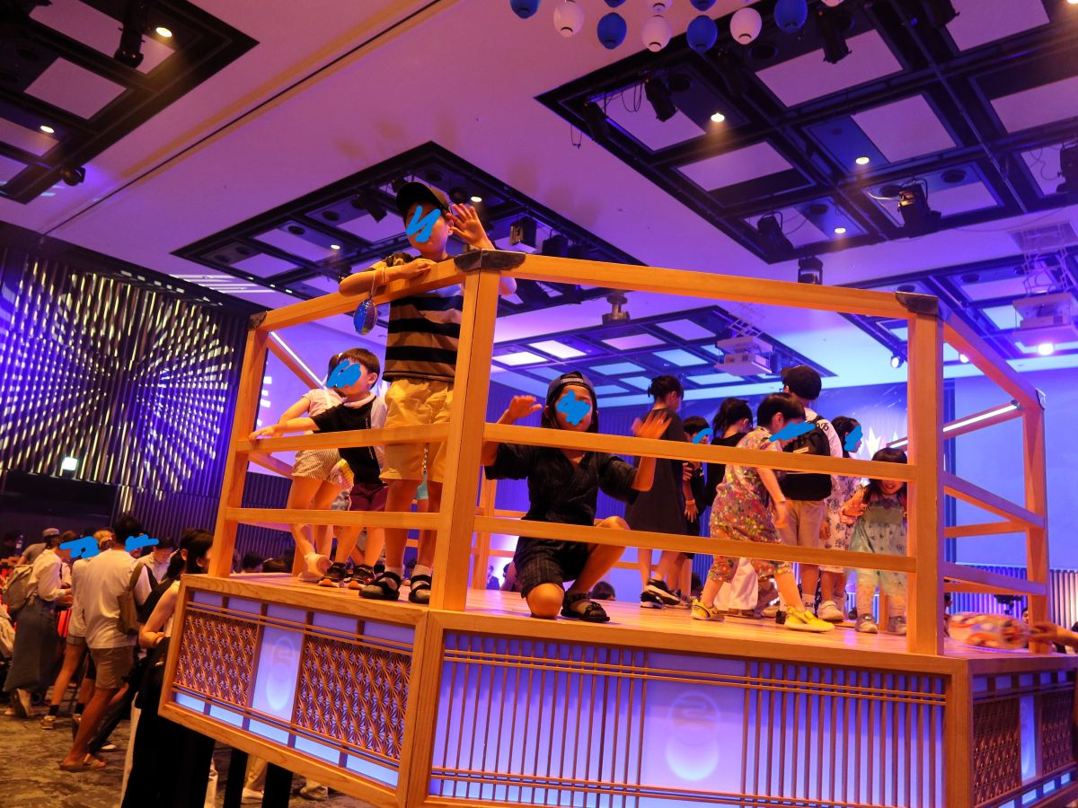 家族全員で心ゆくまで楽しめたお祭り