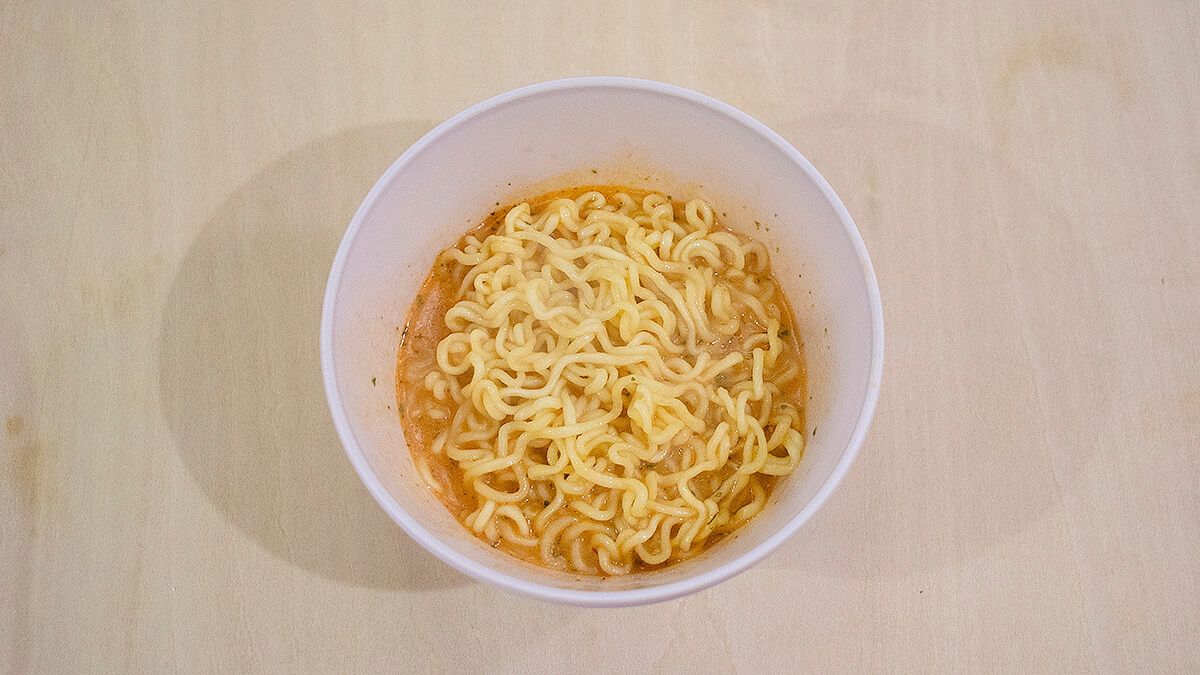 麺は置いておく