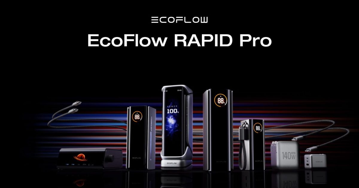 【アウトドアで頼れるモバイルバッテリー】EcoFlow初の大容量&超急速充電モデルをチェックだっ!