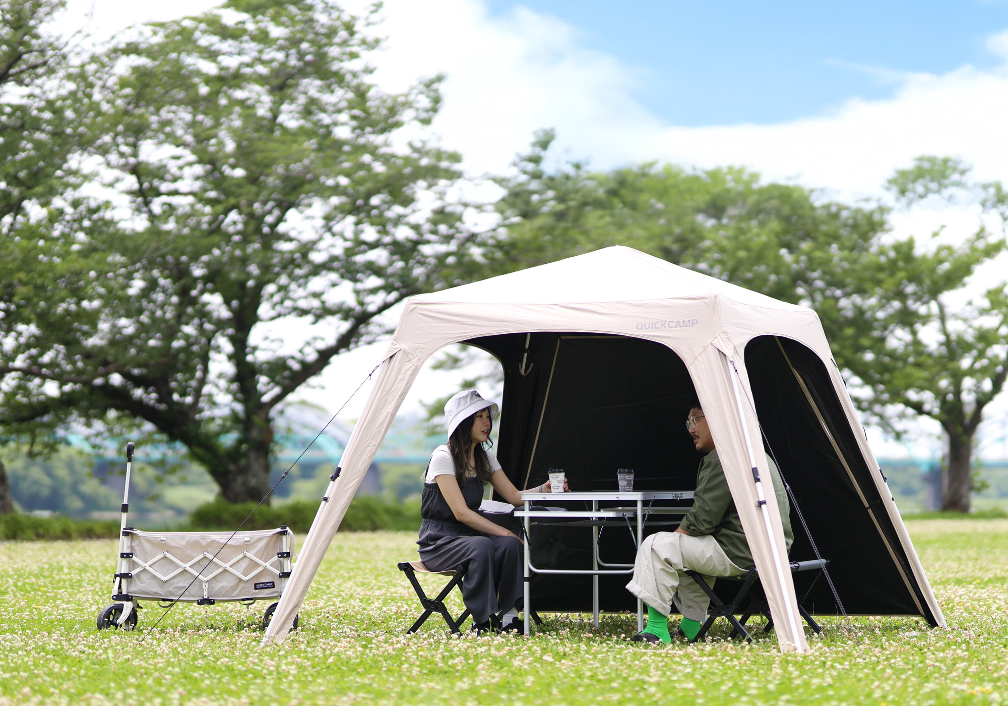 QUICKCAMP（クイックキャンプ）／ワンタッチタープ2.5m QC-TPI250