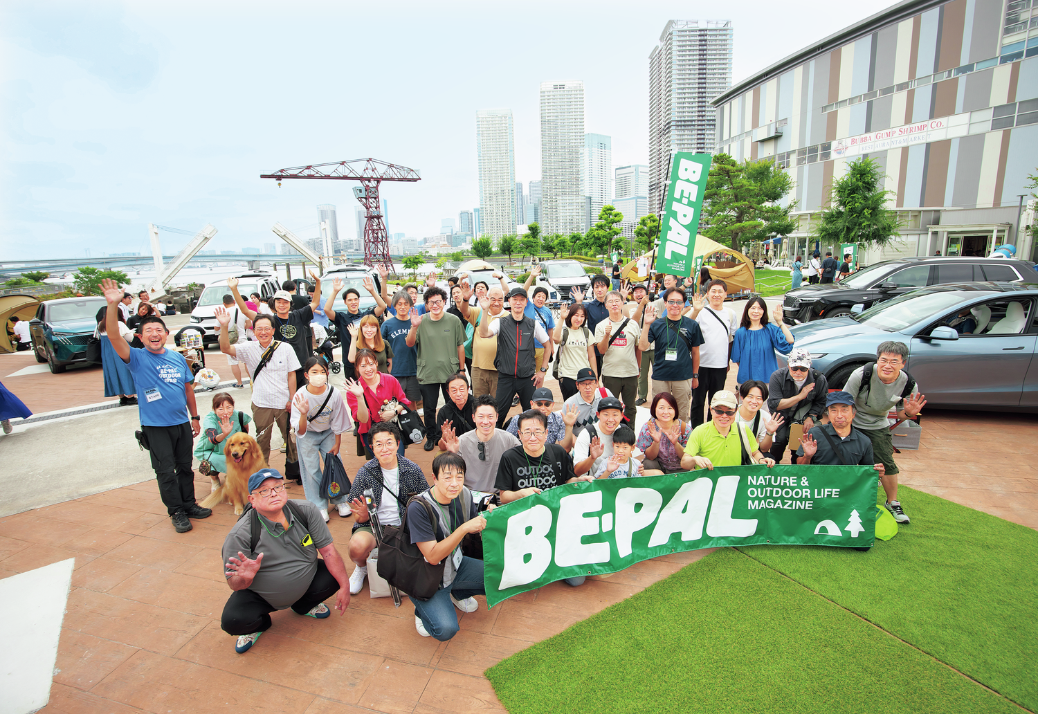 豊洲で開催しました! 街とフィールドをつなぐ「BE-PAL SUV試乗会2025」イベントレポート
