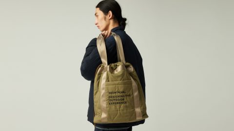 丈夫、軽い、使いやすい！ スノーピーク「Quilted Ripstop」バッグがクールかっこいい