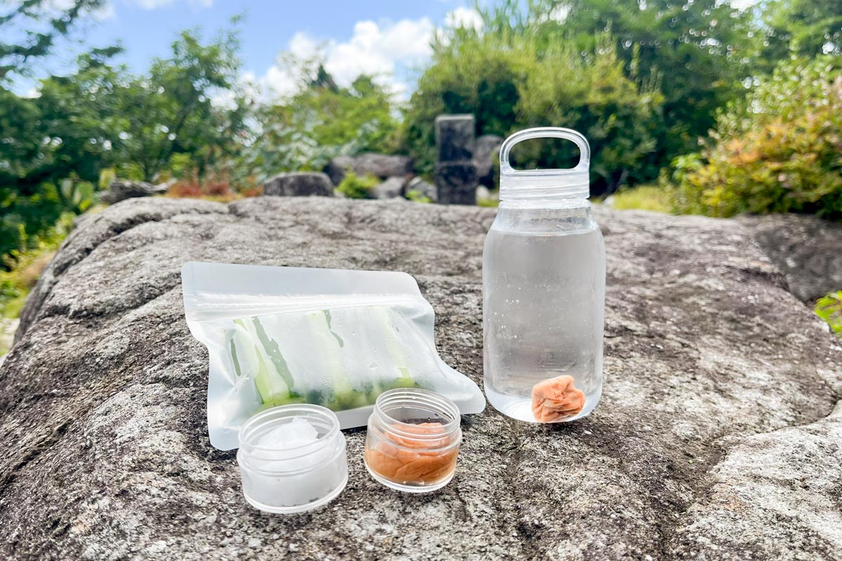 アウトドアの塩分補給は“梅干し”がいい!夏バテと熱中症対策におすすめの活用術
