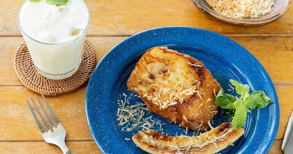 南国ブランチはどう？「卵なし！ココナッツミルクのフレンチトースト