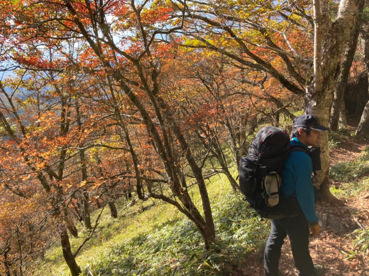 秋の登山