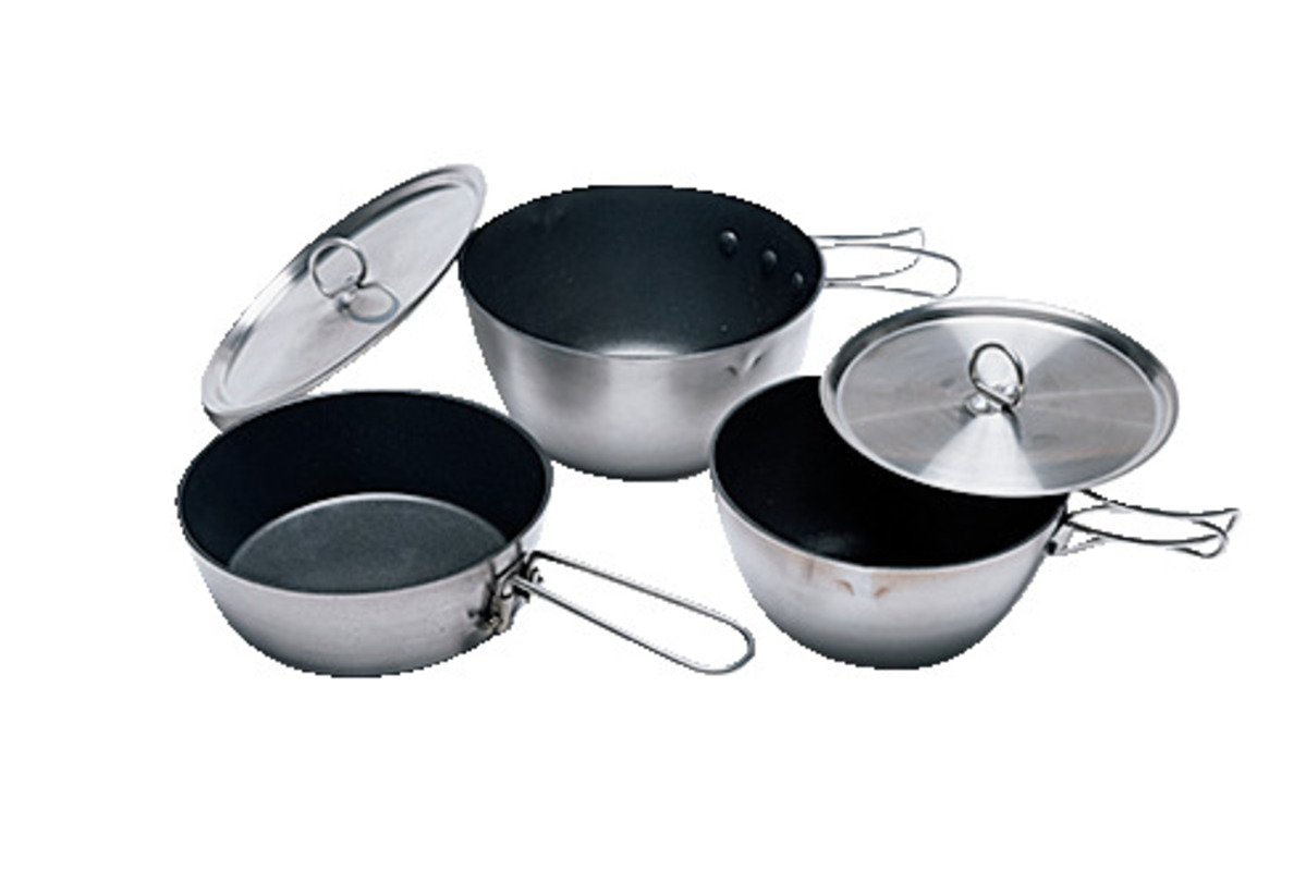 SOTO RECIPE（ソトレシピプロダクツ）／シェラどんぶり３＆シェラフライパンミニ３点セット